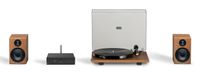 Pro-Ject Stereo Set E Phono 80 W Zwart, Walnoot