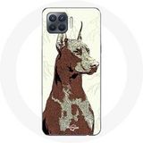 Maniacase Hoesje voor Oppo A93 5G Doberman Hondenras Maniacase