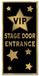 Merkloos / Sans marque VIP Hollywood Deur Banner - Kunststof - 76 x 150 cm