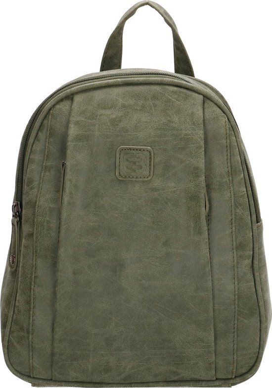 Enrico Benetti Toulouse Rugzak - Olijfgroen - 7L - Dames