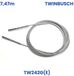 Twin Busch Câble de remplacement de haute qualité de 7,47 mètres pour le TW242G(E)