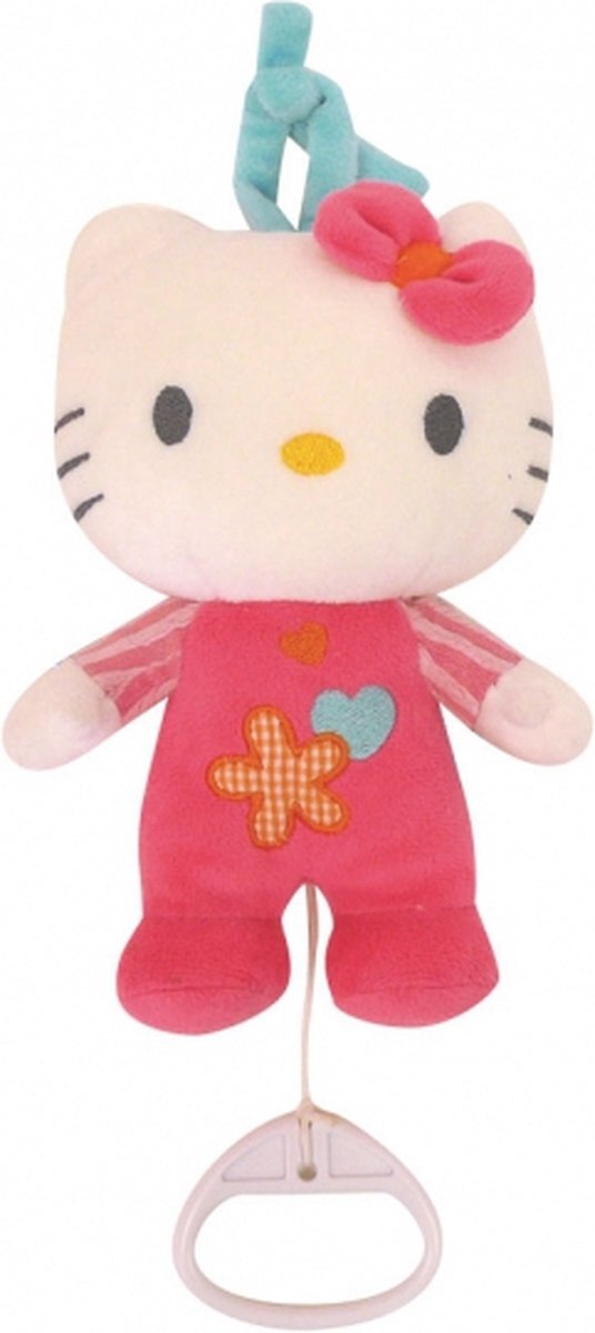 Jemini Hello Kitty muziek knuffel 19 cm