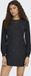 ONLY ONLCAROL L/S GLITTER BOW DRESS CS JRS - Dames - Mini jurk