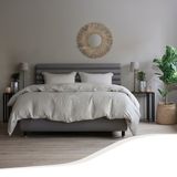 Home by TEMPUR® Housse de couette Bambou Nature 260x240 cm