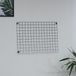 Stijlvolle zwarte wandplank, 42,5 cm x 38 cm x 9,3 cm, duurzaam 100% metalen frame, perfect voor moderne woondecoratie en organisatieruimtes