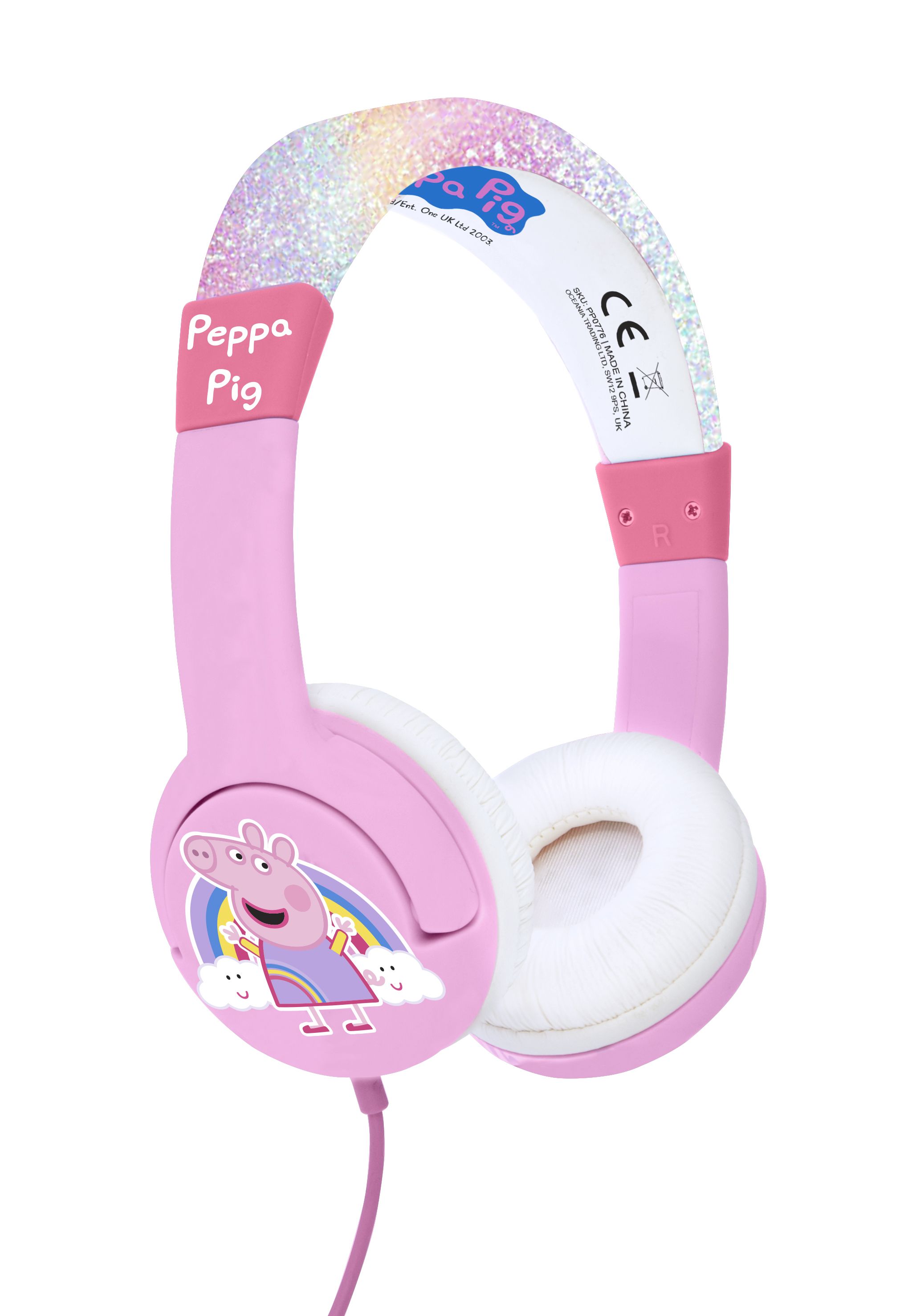 OTL Technologies Peppa Pig PP0776 - Kinder Hoofdtelefoon - Bedraad - Meerkleurig