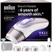 Braun Smart Skin i·expert - IPL ontharingsapparaat - PL7432 - Haarverwijdering Voor Thuis - Met Gratis App - 4 Slimme Koppen
