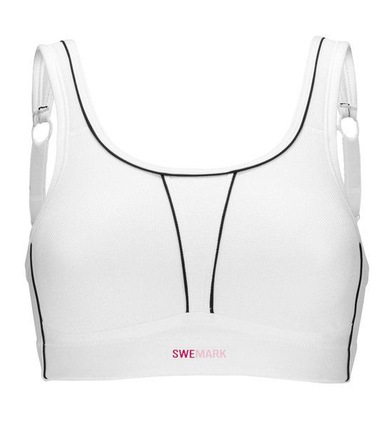 Swegmark Underwear Sweden AB sportbh dames -De beste sportbeha - wit -90D