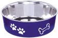 Nobby FUSION hondenbak, antislip, blauw, 20 cm, 1,8 ltr