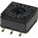 C & K Switches CD16CM0SB Rotay Switch CD Series Codeerschakelaar Hexadecimaal, Complement 1 stuk(s) Tube