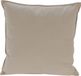 Home & Styling collection Coussin décoratif, 45 x 45 cm, Uni, Beige, Polyester