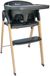 BabyGo Levels Black Wood Chaise haute
