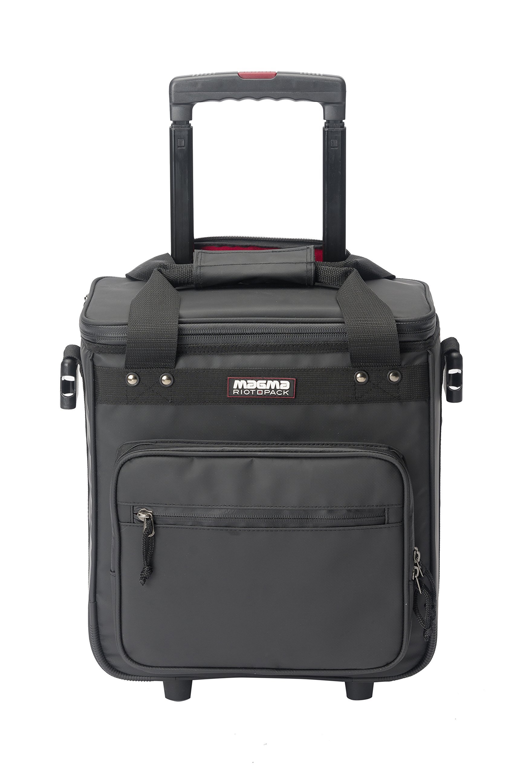 MAGMA DJ-tas Trolley zwart/rood