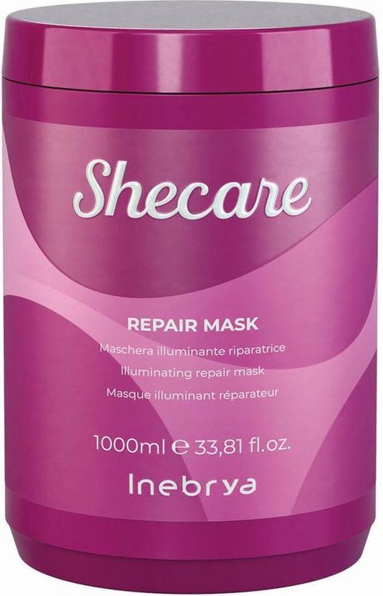 Inebrya Shecare Repair Mask 1000ML - Alle haartypes