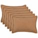 vidaXL - Kussensloop - 6 stuks - Beige - 40 x 60 cm - Katoensatijn