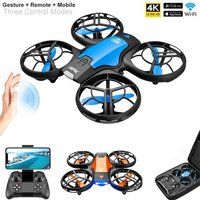 SZSMART Minidrone met 4K HD Camera V8 - Autonomie: 12 min - Blauw
