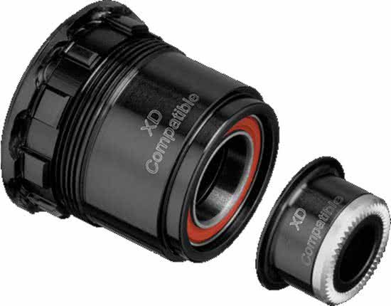 DT Swiss SRAM XD voor XX1/X01 ratchet systeem 10 x 135 mm zwart