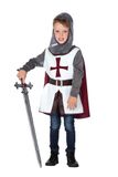 Wilbers & Wilbers - Templar Knight Kostuum Jongens - Ridder Kostuum - Middeleeuwen - Maat 116