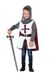 Wilbers & Wilbers - Templar Knight Kostuum Jongens - Ridder Kostuum - Middeleeuwen - Maat 164