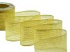 Furlanis Stoffen Band Briljant, 60 mm x 15 m, Kleur 102, Ivoor, Goudkleurig