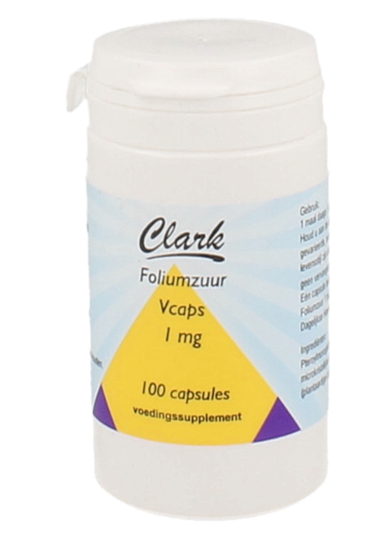 Clark Clark Foliumzuur 1mg Capsules