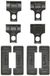 Thule 121201 montagekit voor Rapd System - voet 750