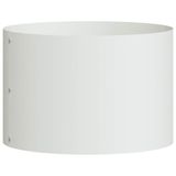 VidaXL Plantenring Wit Staal 30 x 30 x 20 cm
