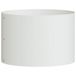 VidaXL Plantenring Wit Staal 30 x 30 x 20 cm