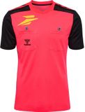 Hummel Jersey FFHB New Referee Korte Mouw Polyester Roos 3XL Unisex