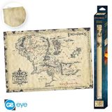 GB ABYSSE CORP SARL Lord of the Rings Middle-Earth Perkament Poster 66 x 46 cm