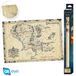 GB ABYSSE CORP SARL Lord of the Rings Middle-Earth Perkament Poster 66 x 46 cm