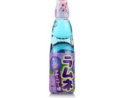 Hata-Kosen Blueberry Ramune Limonade - 200ml - Glazen fles