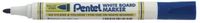 Pentel Whiteboardmarker MW85, Blauw, 12 Stuks