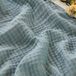 Icecat Couverture en mousseline de coton, couleur bleu sarcelle, pour adultes, dimensions : 60"x80