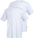 JP 1880 Heren T-shirts basic set van 2 ronde hals Sneeuwwit Maat 8XL
