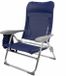 Colorbaby Strandstoel Madeira Opvouwbaar Marineblauw 46 x 58 x 87 cm