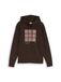 TOM TAILOR Sweatshirt beige / chocoladebruin / koraal / wit