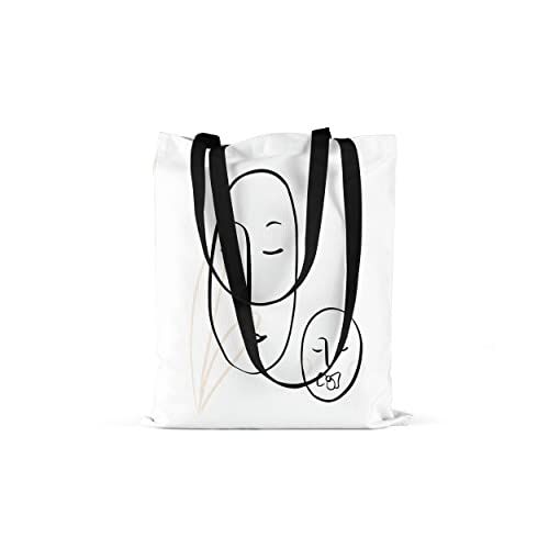Boodschappentas 38 x 9 x 42 cm - organisch katoen 220 gr/m²