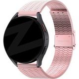 Bandz Bracelet acier réglable Samsung Galaxy Watch 42mm (rose)