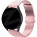 Bandz Bracelet acier réglable Samsung Galaxy Watch 42mm (rose)
