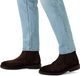 Manfield Heren Bruine suède chelsea boots - Maat 47