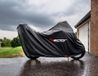 Vector Security Vector Motorhoes – Vector h2o indoor/outdoor protective hoes voor motorfiets/scooter met top case – Zwart