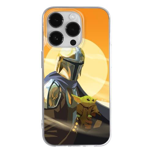 ERT GROUP mobiele telefoonhoesje voor Apple iPhone 14 PRO - Star Wars Baby Yoda 020 - TPU