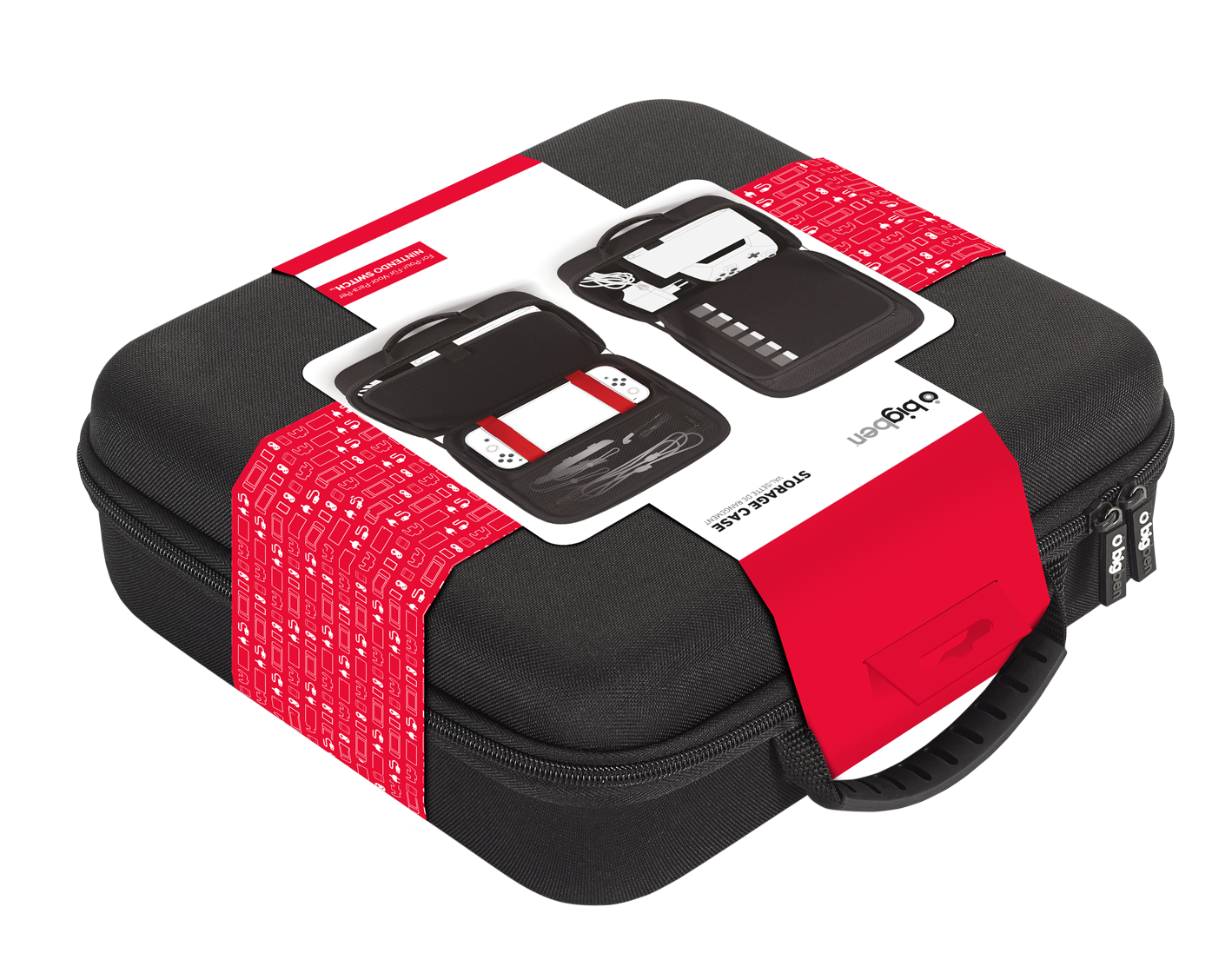 BigBen Switchstoragecase - Zwart