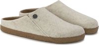 Birkenstock Zermatt Pantoffels Ecru Wol Unisex Maat 36