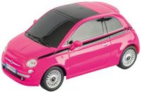 Basic RC auto - Fiat 500 - Roze - 1:24