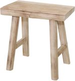 Home & Styling Decowood Plantverhoger / plantentafel - bankje - 40 x 22 x 26 cm - rechthoek