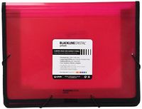 Grafoplás 4800554 vouwbalgmap Maxi A4, fuchsia, Blackline glas, vouwbalg 80 mm met stofversterking