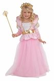 Rubies Glinsterend prinsessenkostuum voor meisjes, prinsessenkostuum, jurk met riem en diadeem, Elsa, voor feest, verjaardag, Kerstmis en carnaval (XXS, 3-4 jaar)