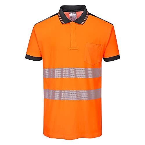 PW3 Hi-Vis Polo Shirt S/S - XXXL